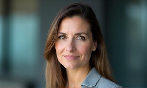 Professional headshot of Dr. Elena Petrova, CTO of ApexComms.